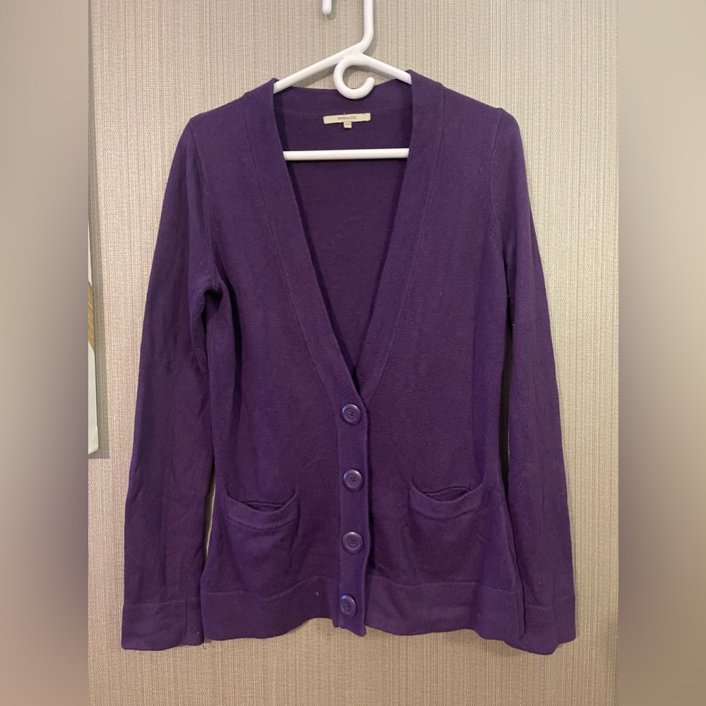 RW & CO Purple Sweater